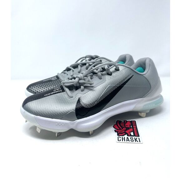 Nike Other - Nike men's 12 Force Zoom Trout 7 PRO Low Silver Baseball Cleats NEW DC9905 006